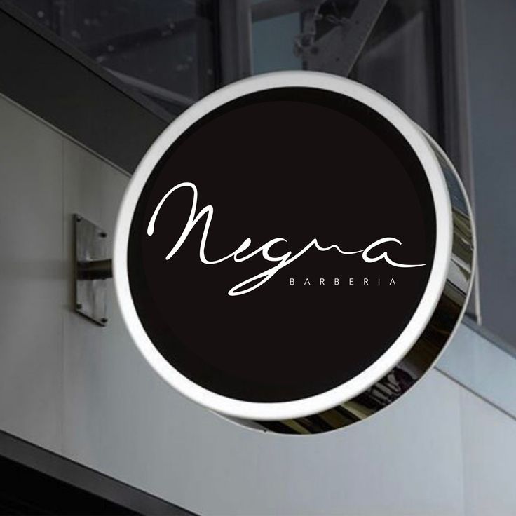 Cartel Exterior Luminoso Redondo