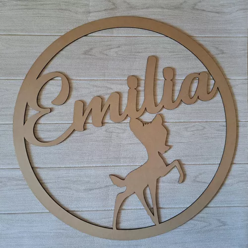 Decoración en MDF personalizada
