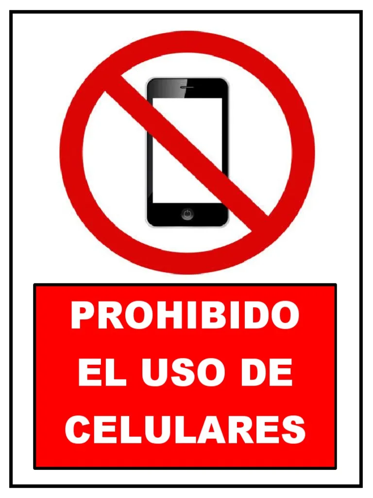Letrero de prohibición 20x30cm