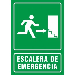 Señal de Emergencia 20x30