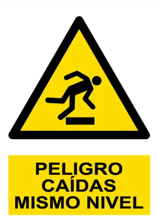 Señal de advertencia de peligro 20x30