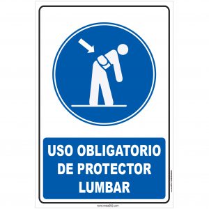 Señal de advertencia 20x30