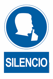 Señal de Silencio 20x30