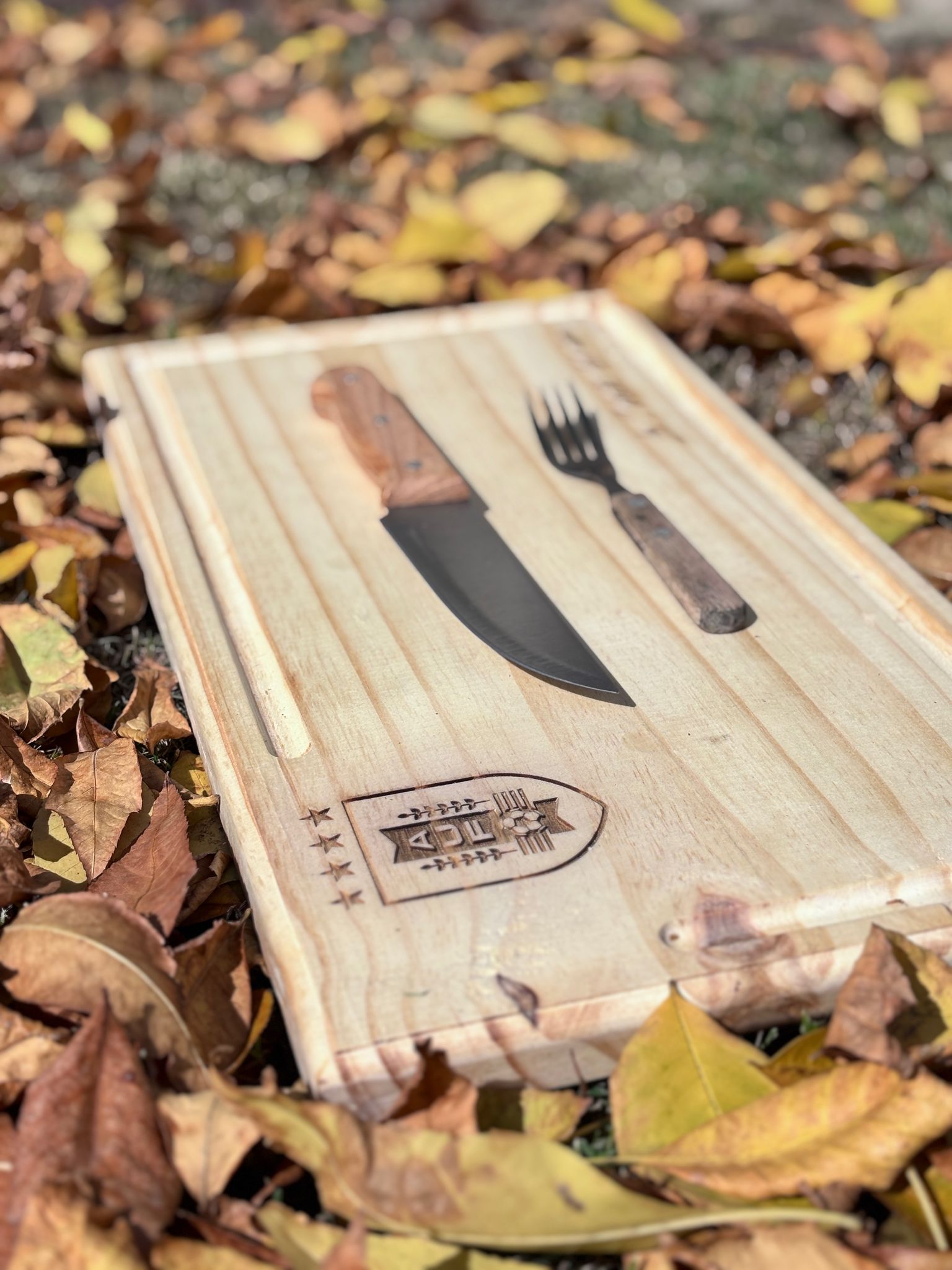 Tabla asado standard 30x20 cm + grabado laser