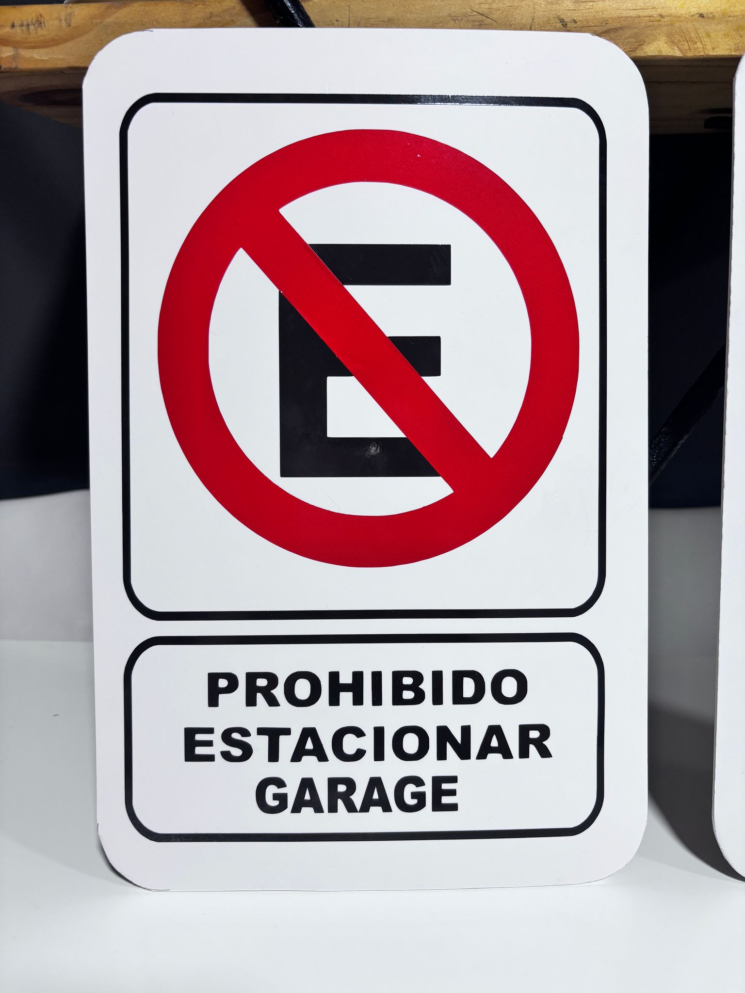 Carteles señaléticos reflectivos 