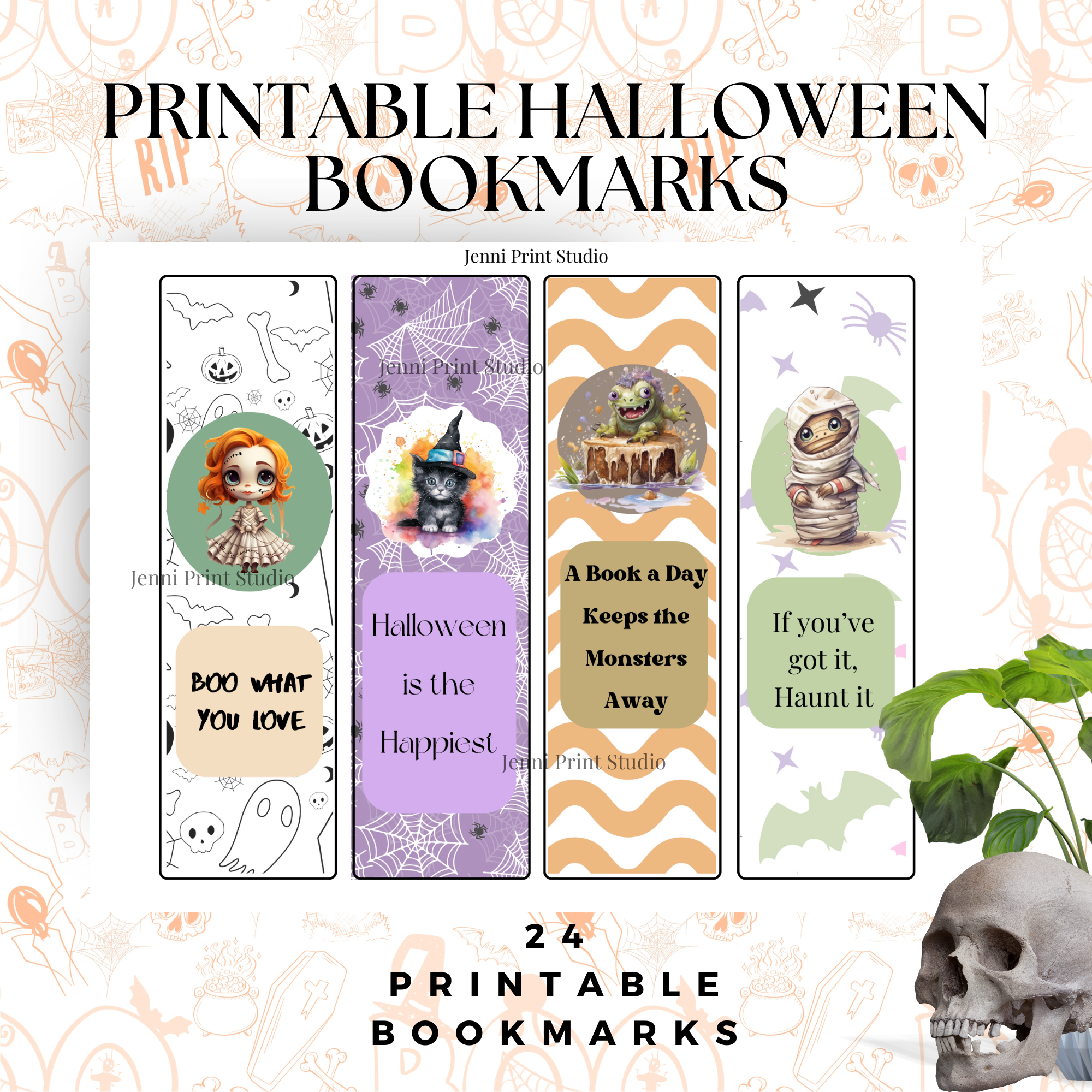 Halloween Bookmarks