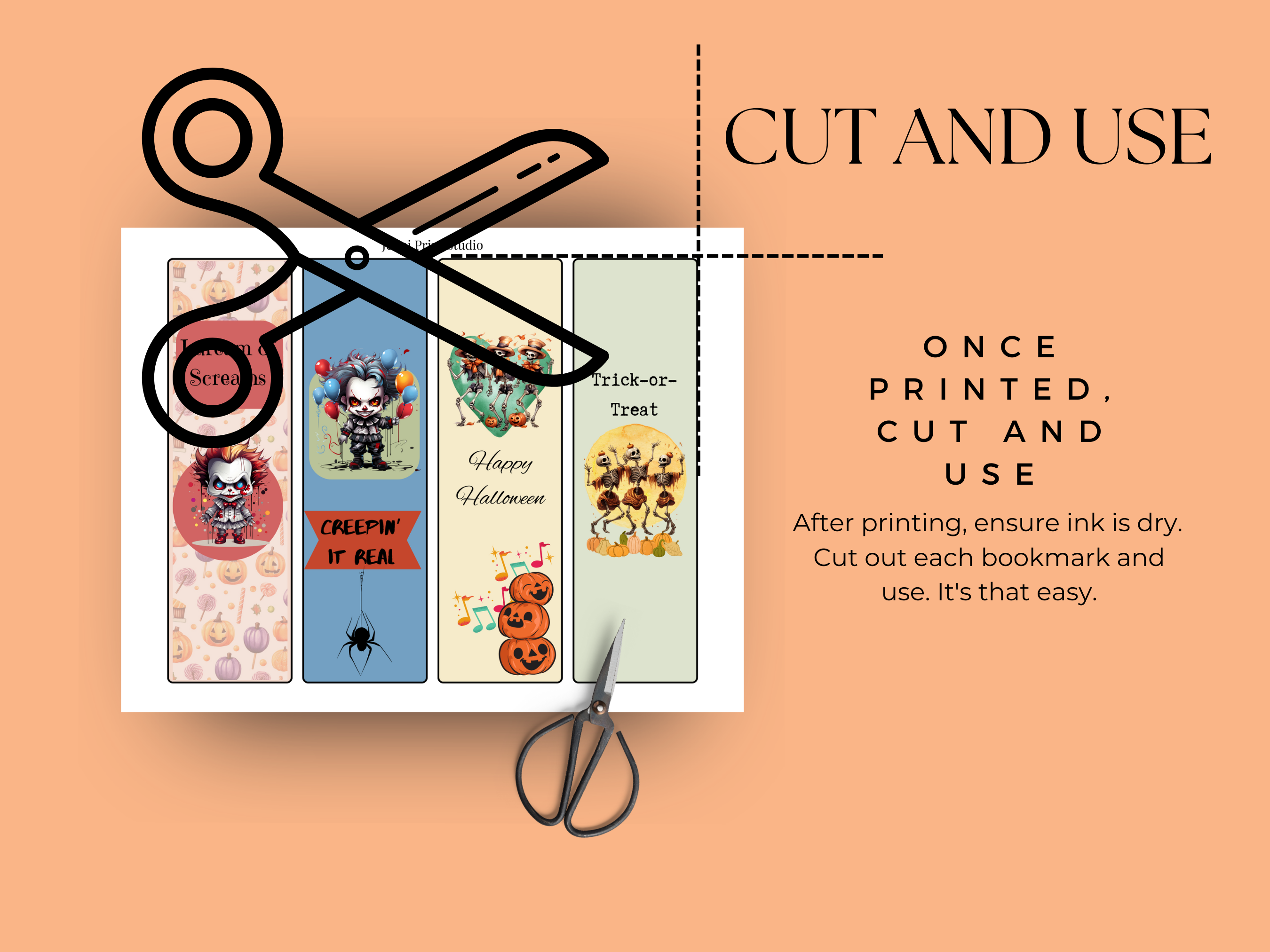 Halloween Bookmarks