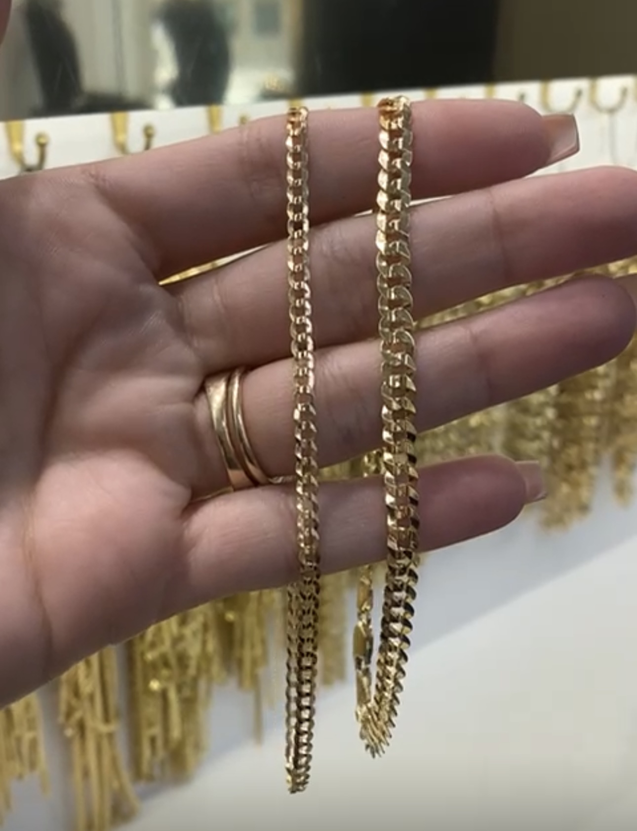 Tobilleras sólidas 14 k