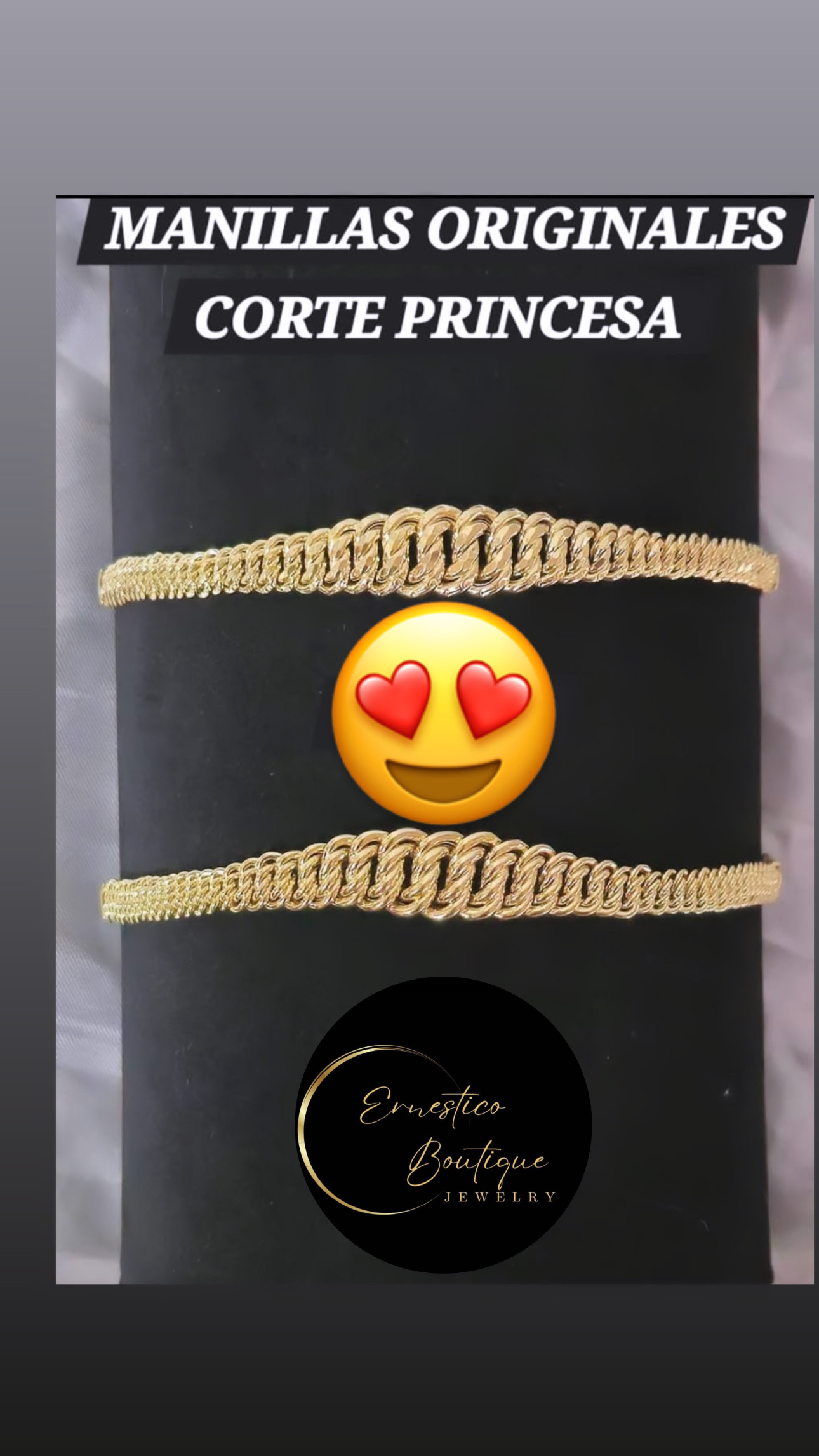 Manillas corte princesa 10k