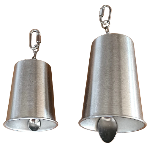 Yelly Bell – Bird-Safe, Stainless Steel Fun!