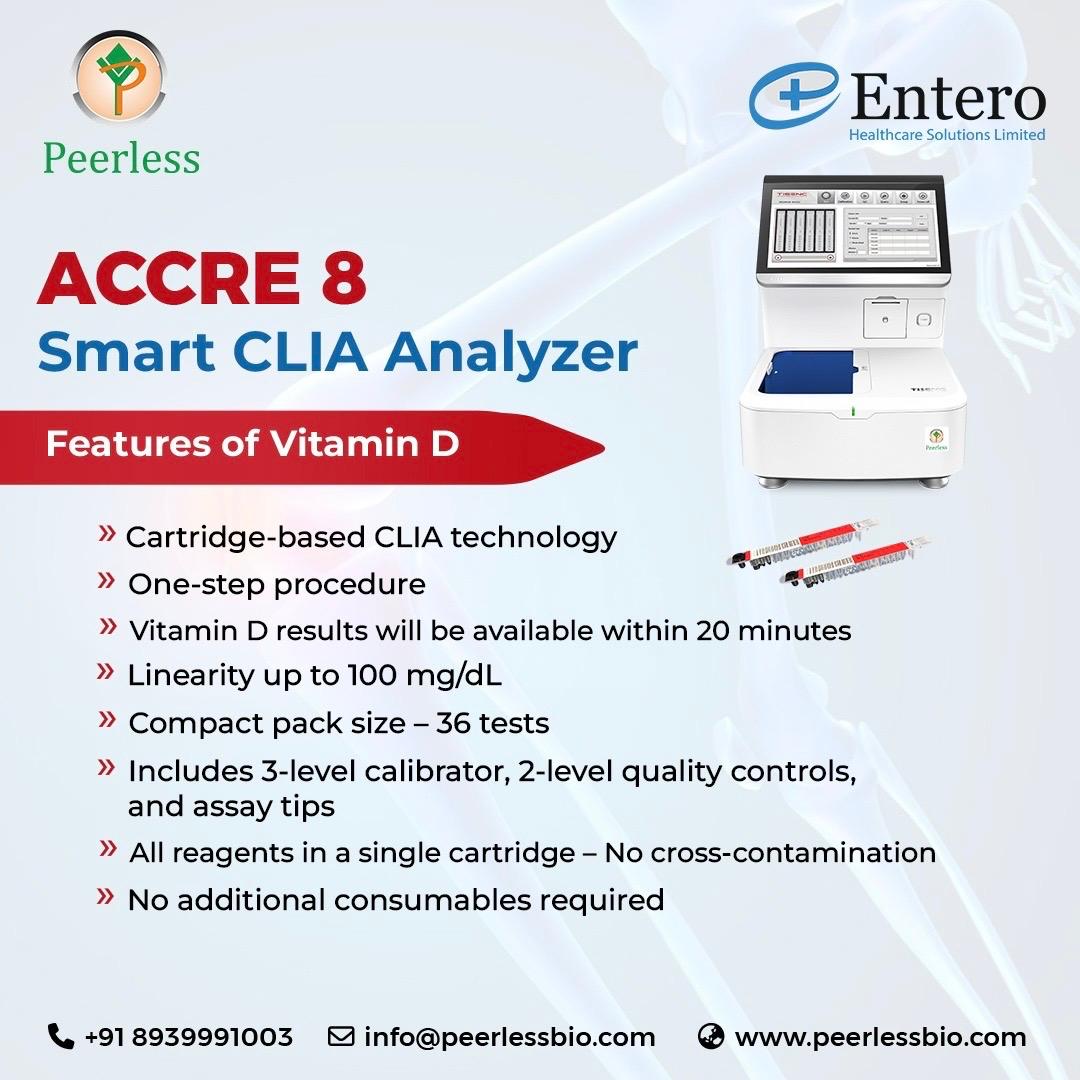 ACCRE 8 Smart CLIA Analyzer