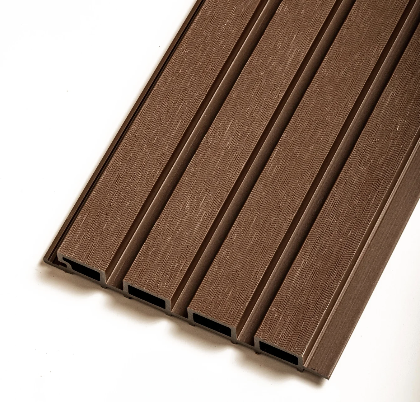Espresso WPC Fluted Siding