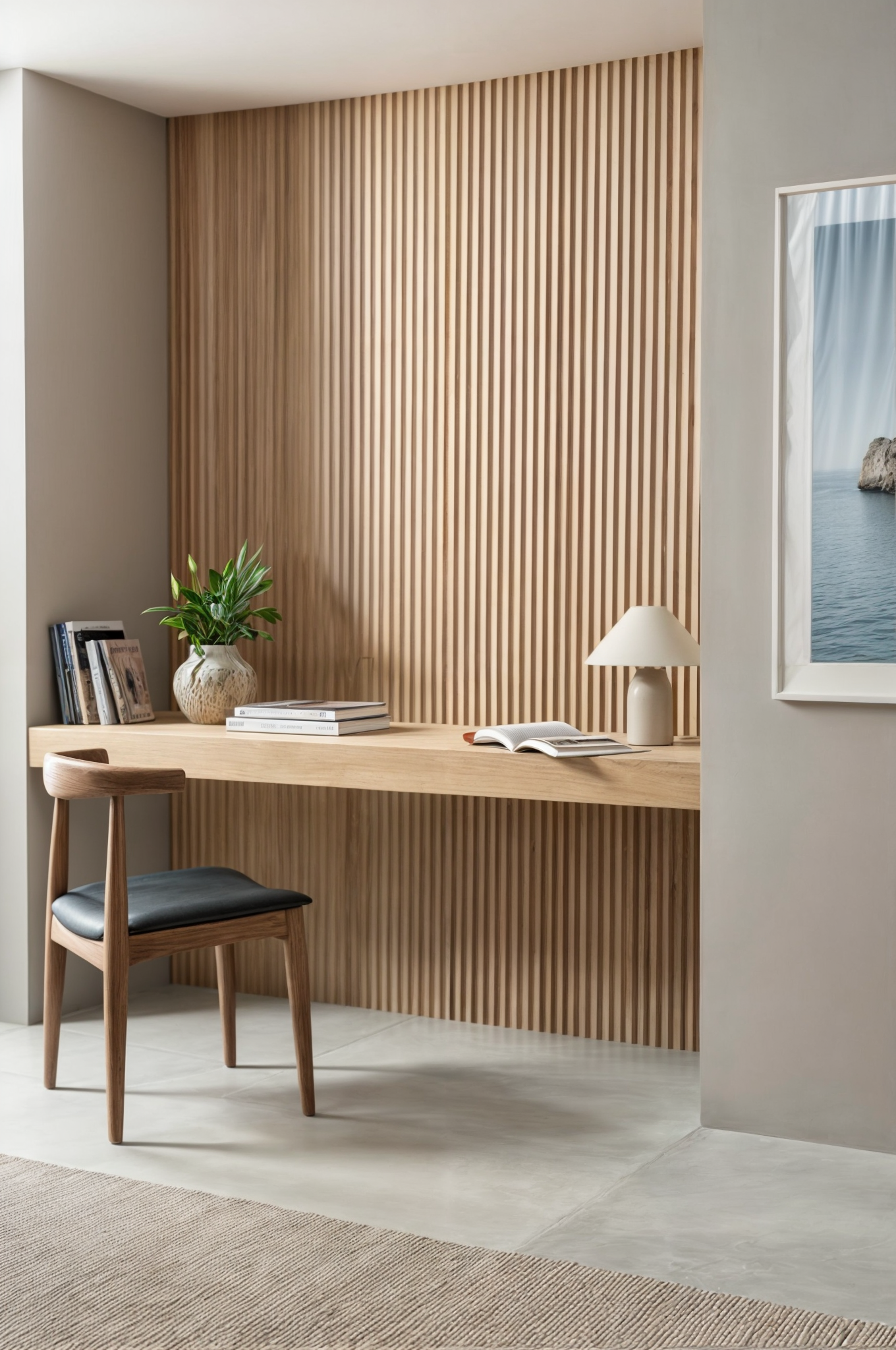 Oak Fluted Slat Panels