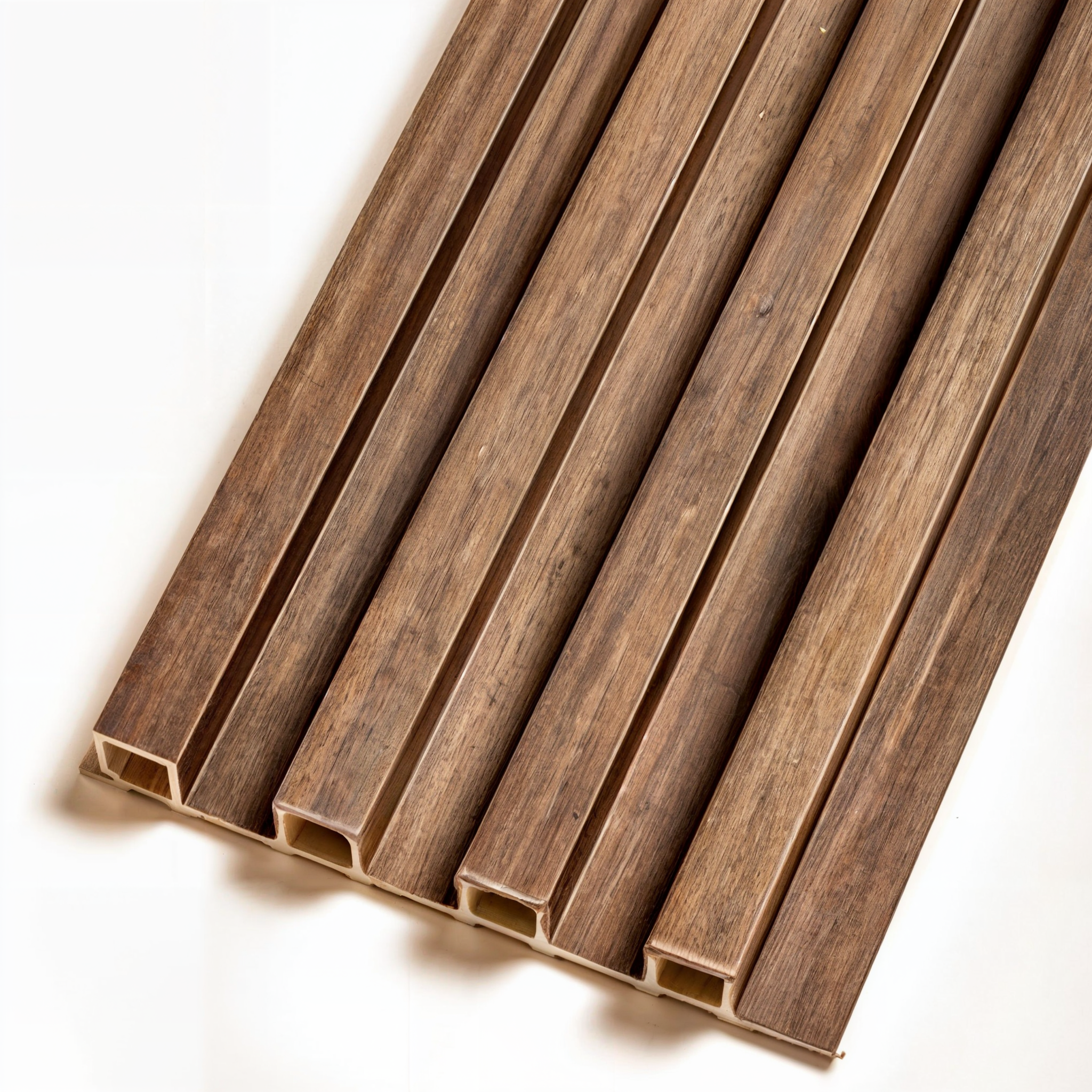 Walnut Fluted Slat Panels