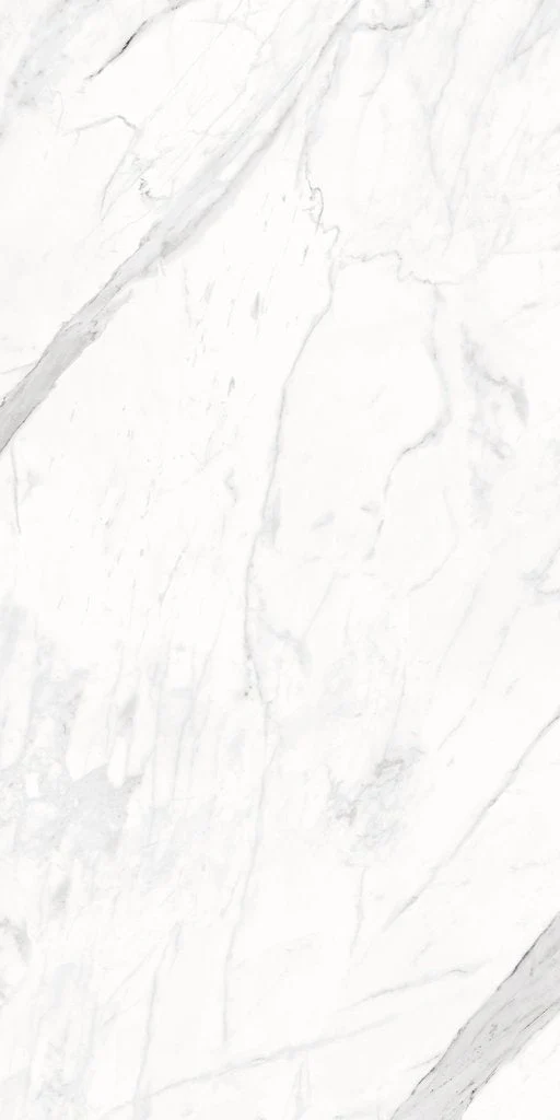Calcutta White PVC Marble Tiles