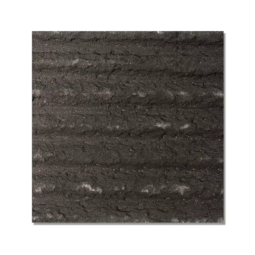 Black Ribbed Soft Stone