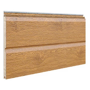 Light Brown Wood Insulated Aluminium Siding