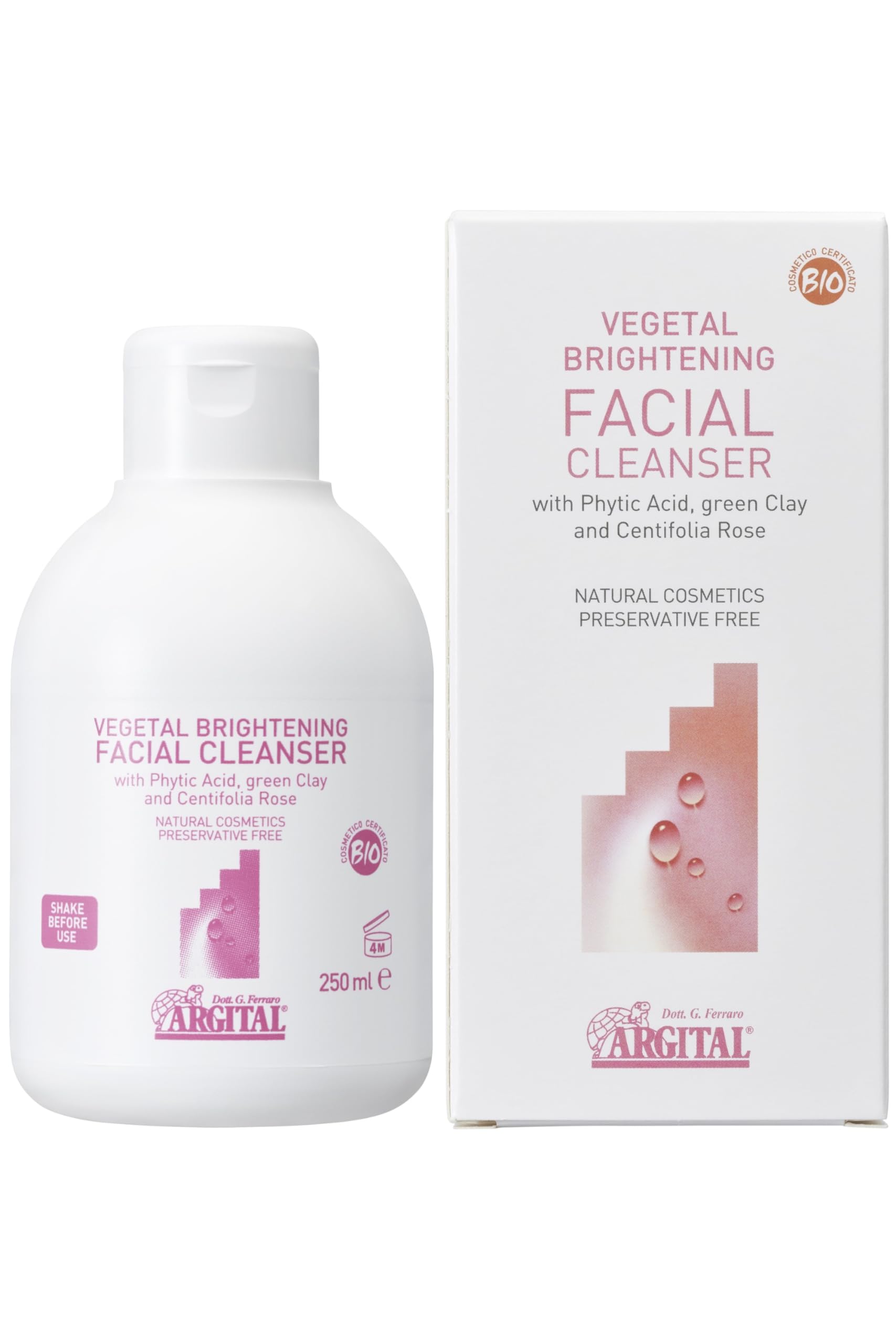 Vegetal Brightening Facial Cleanser, organic 250ml