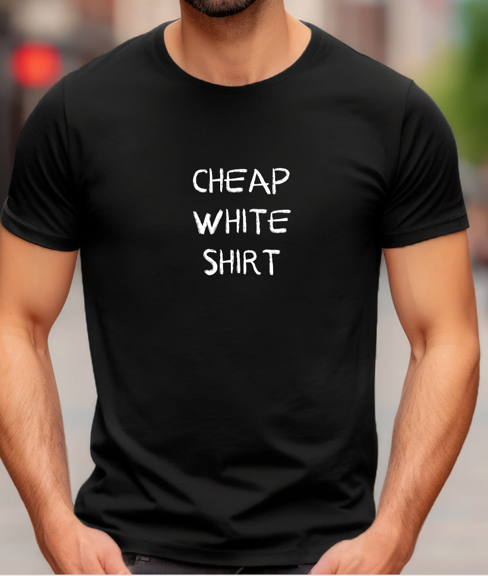 Cheap white shirt