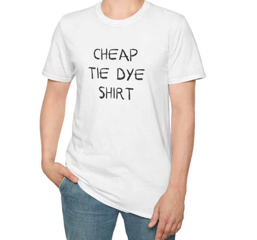 Cheap tie dye shirt