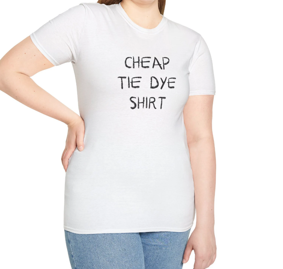 Cheap tie dye shirt