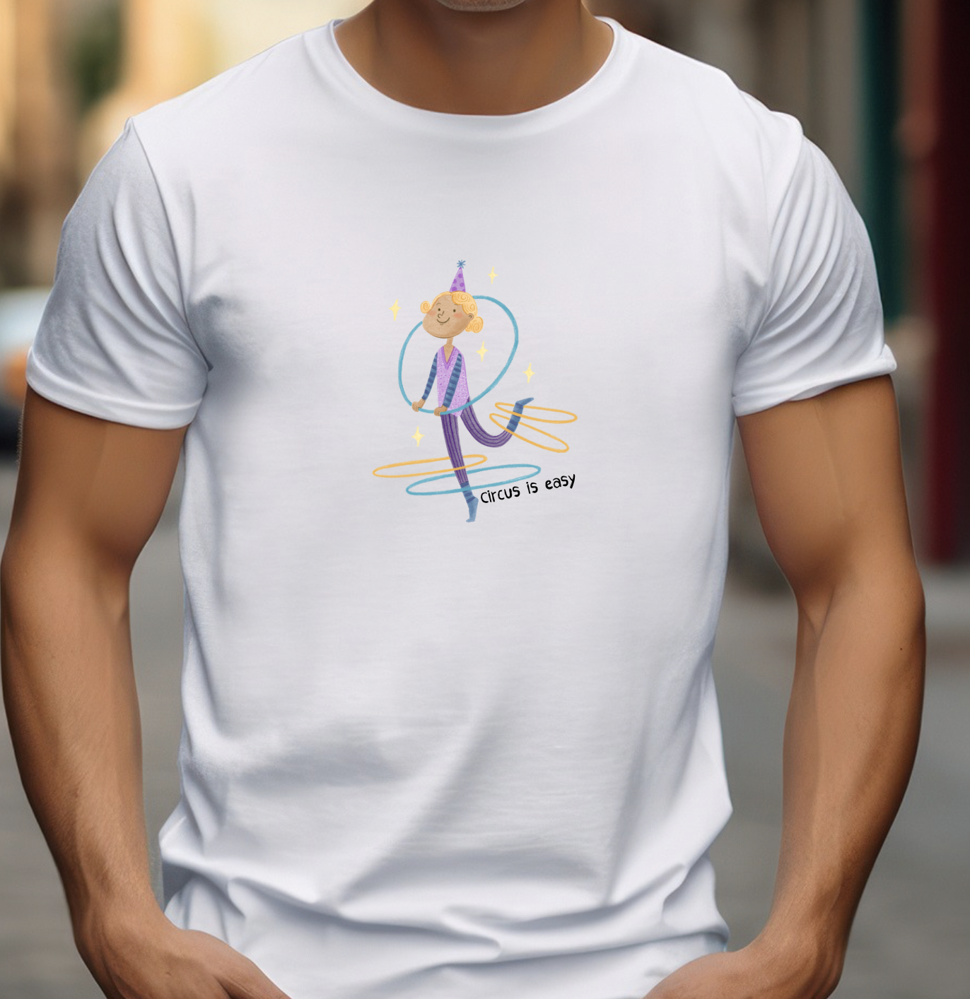 Circus Is Easy Graphic T-shirt