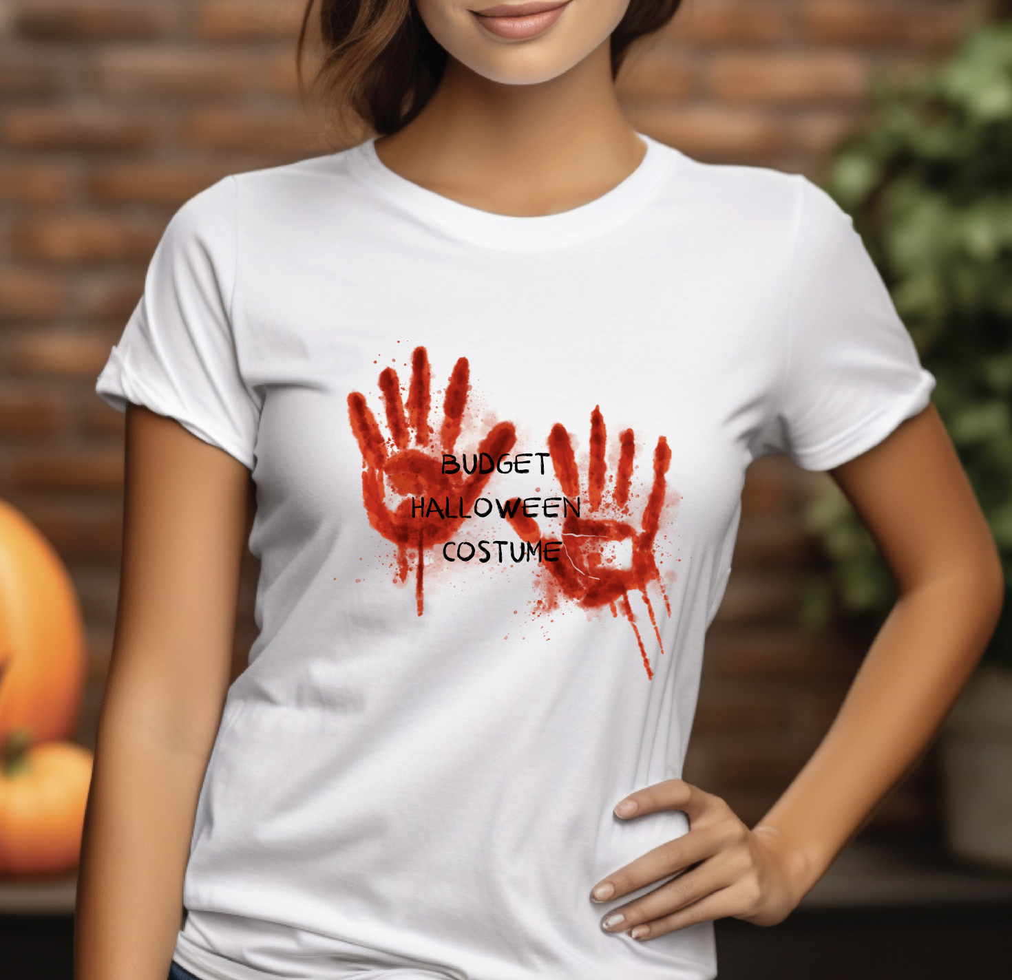 Budget Halloween Costume T-shirt