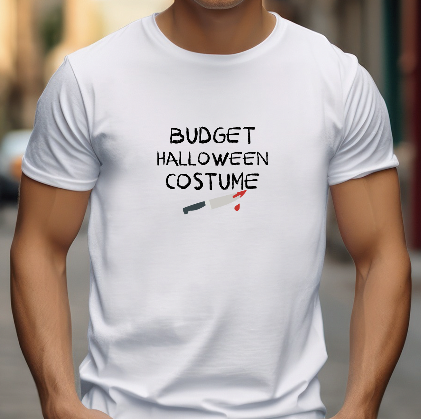 Budget Halloween Costume T-shirt