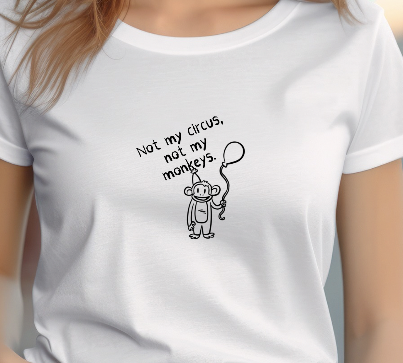 Funny Monkey Quote T-Shirt