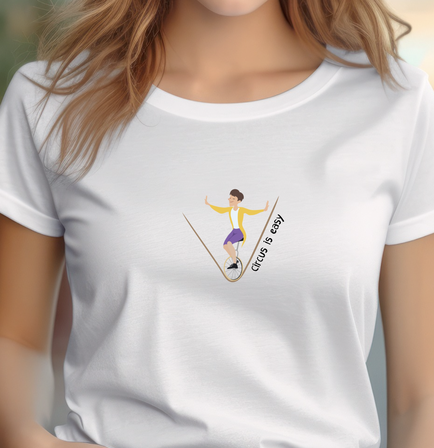 Circus Is Sexy Unicycle T-Shirt