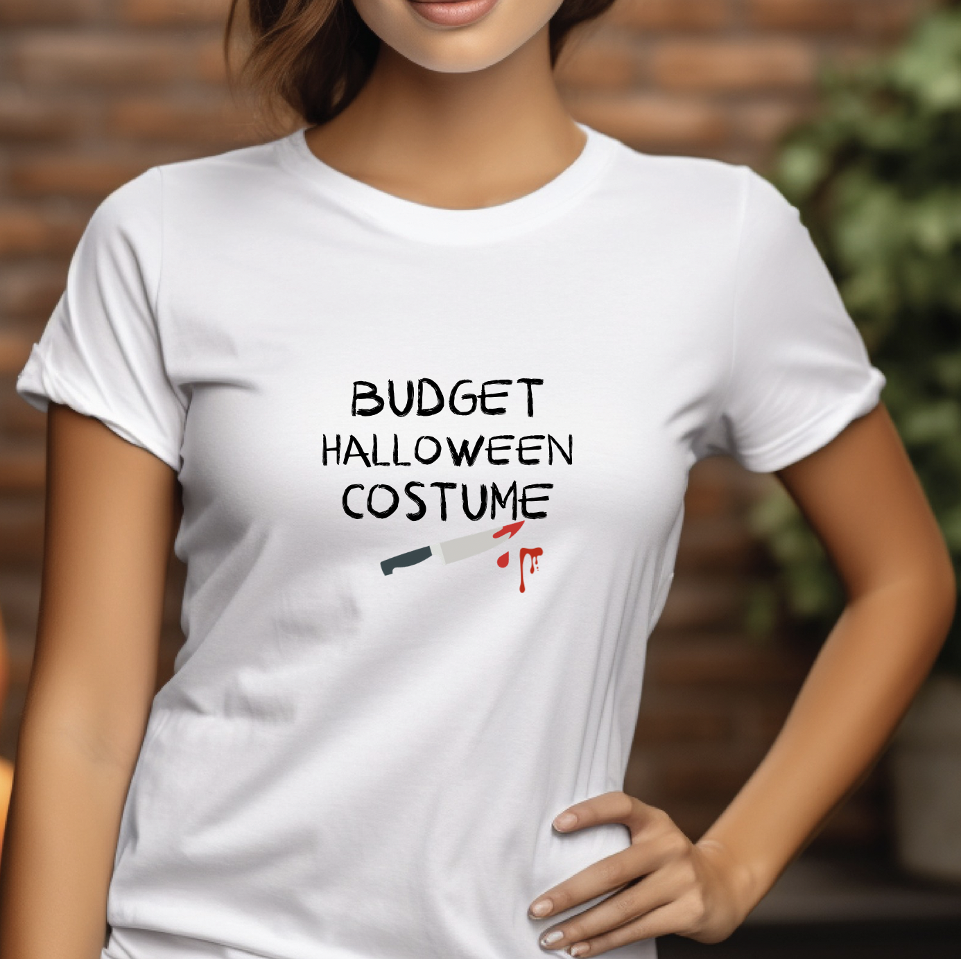 Budget Halloween Costume T-shirt