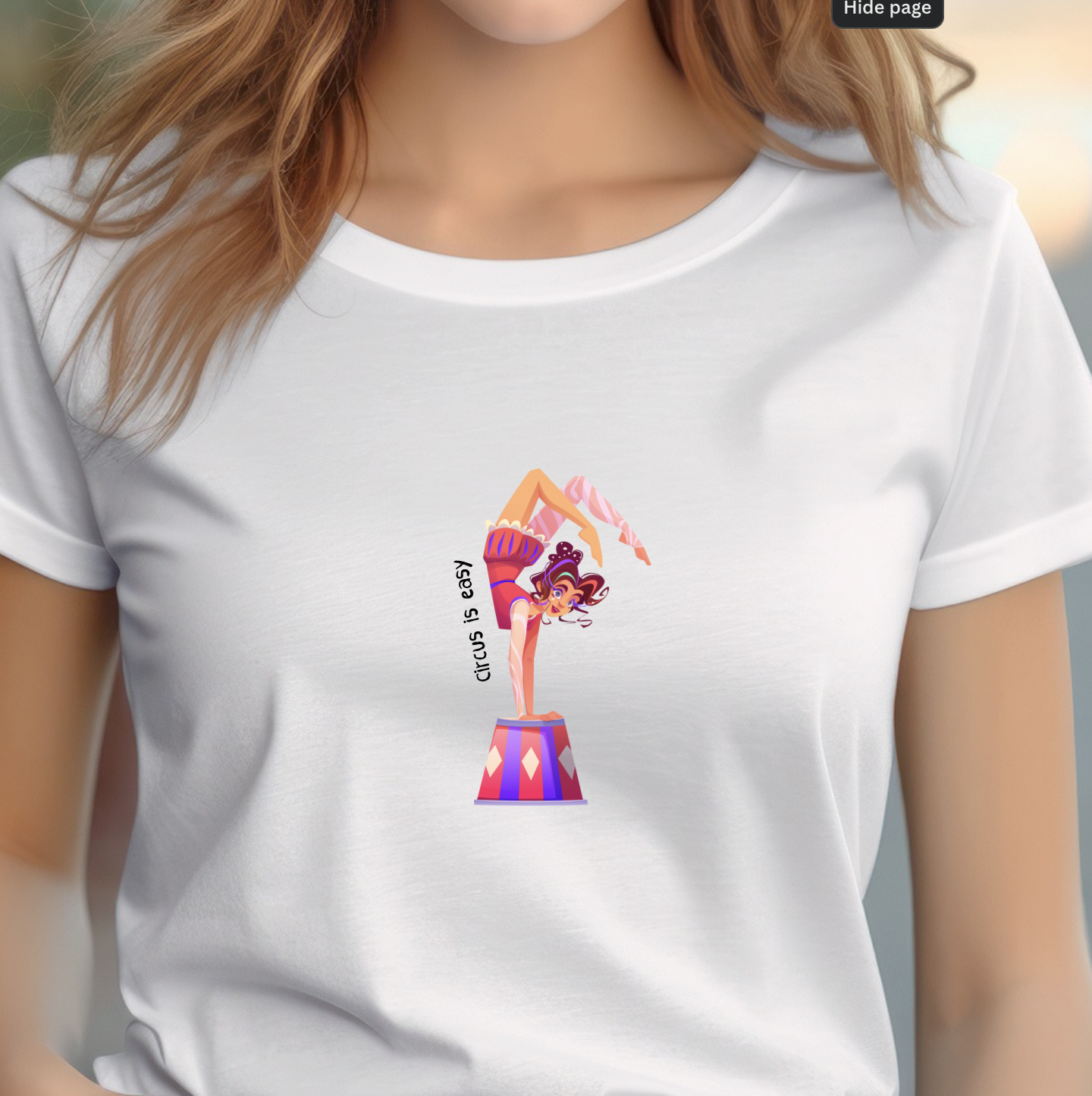 Circus Performer Graphic T-Shirt