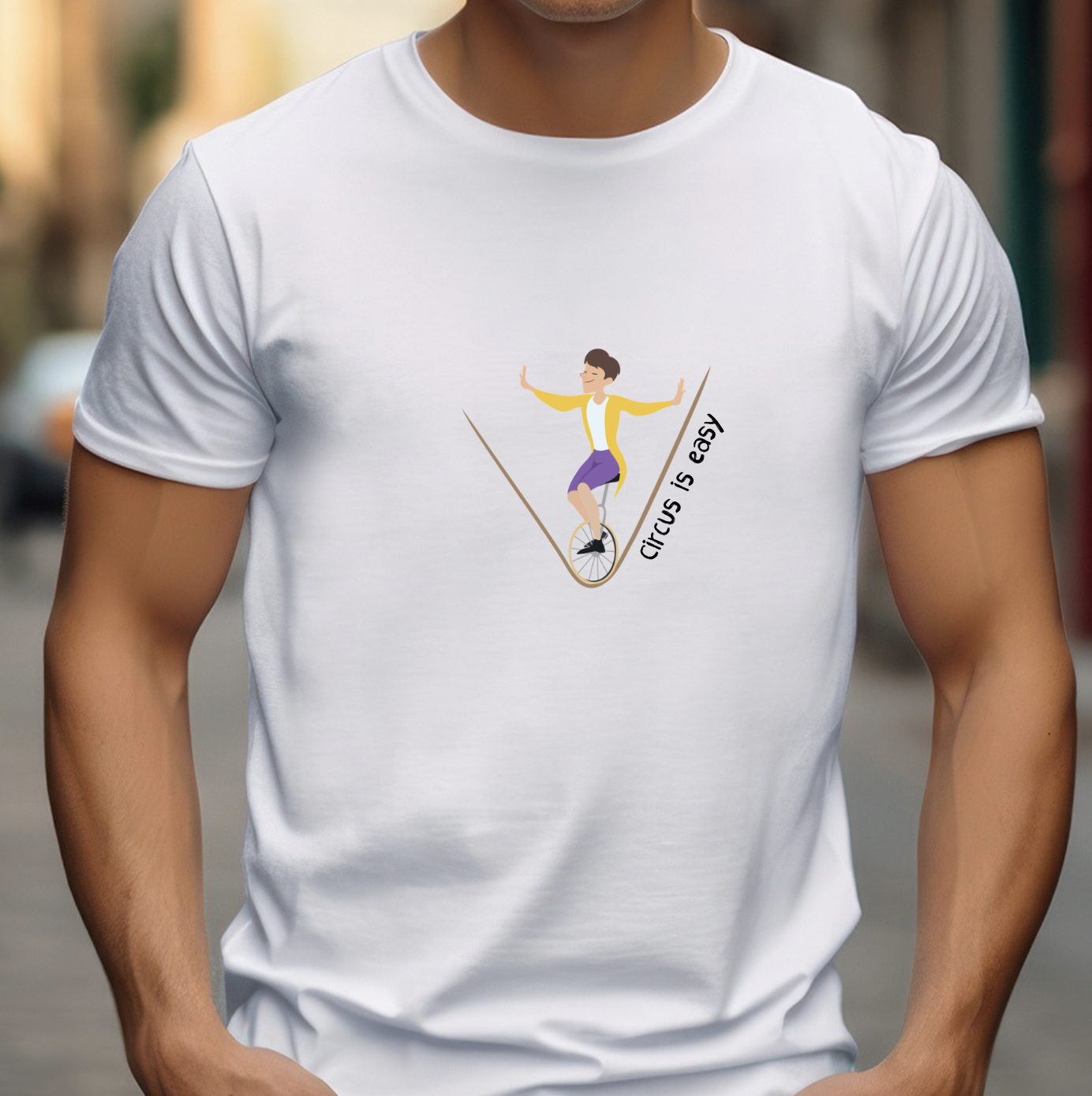 Circus Is Sexy Unicycle T-Shirt