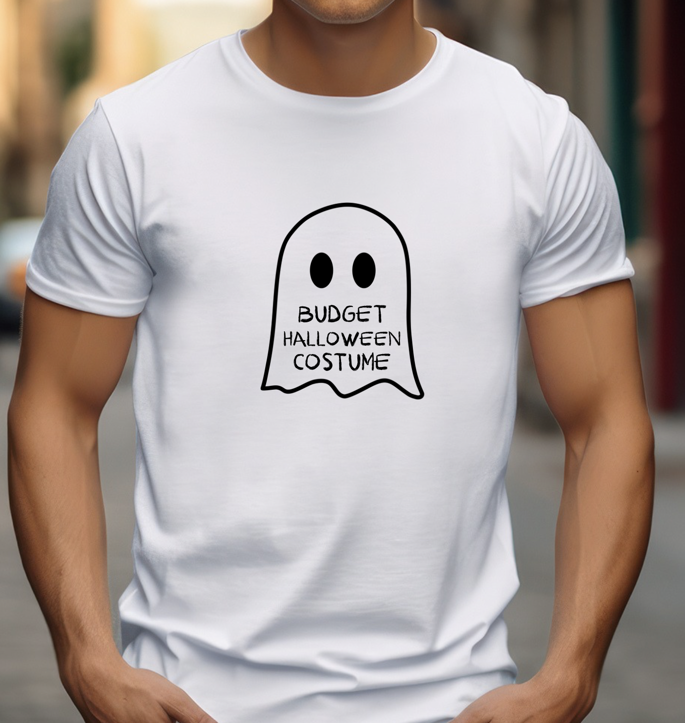 Budget Halloween Costume T-Shirt