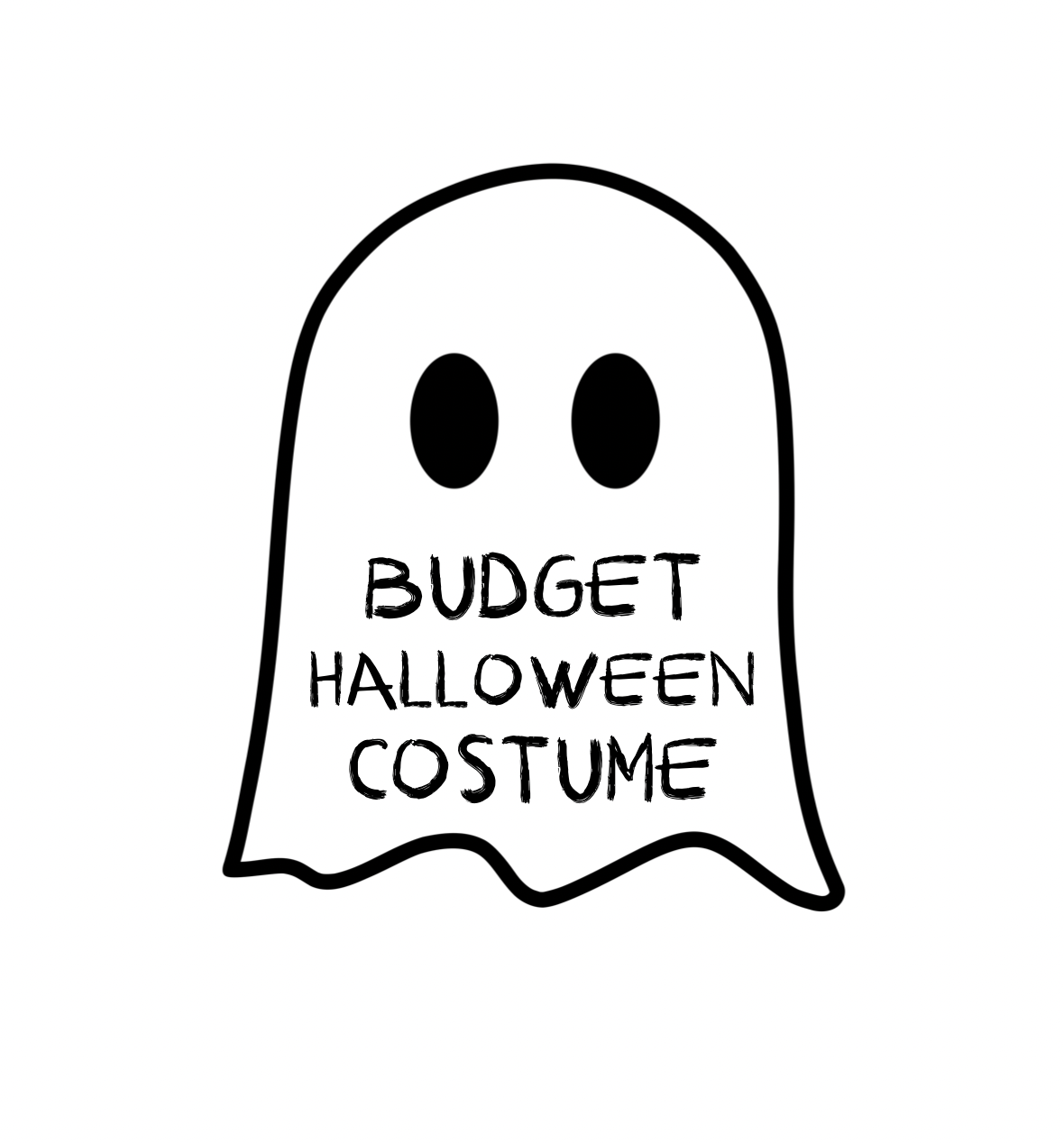 Budget Halloween Costume T-Shirt