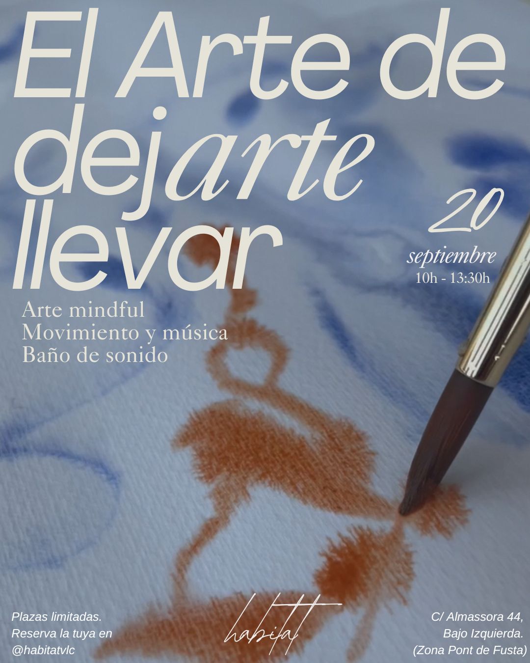 "El arte de dejarte llevar" Arte mindful y musicoterapia