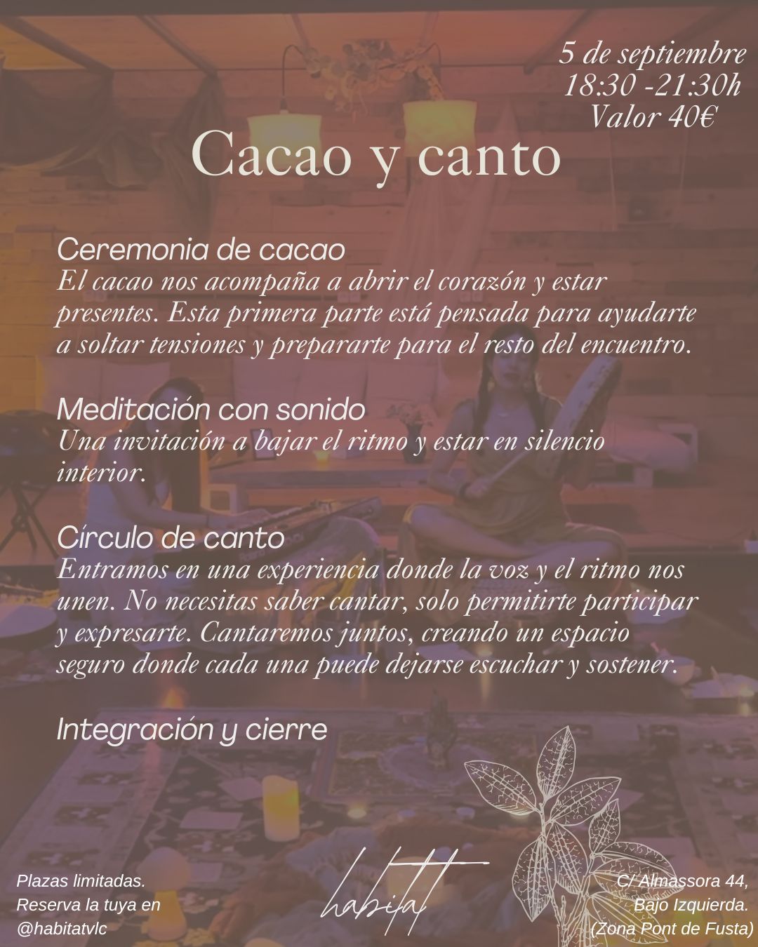 Cacao y canto
