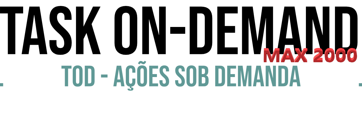 Plataforma [TOD] Task On-Demand - 2000 Tarefas