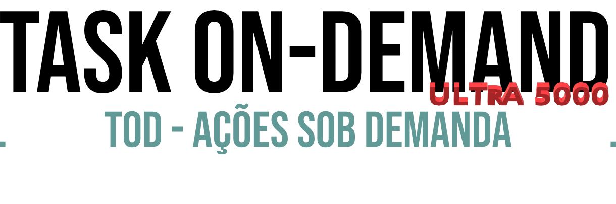 Plataforma [TOD] Task On-Demand - 5000 Tarefas