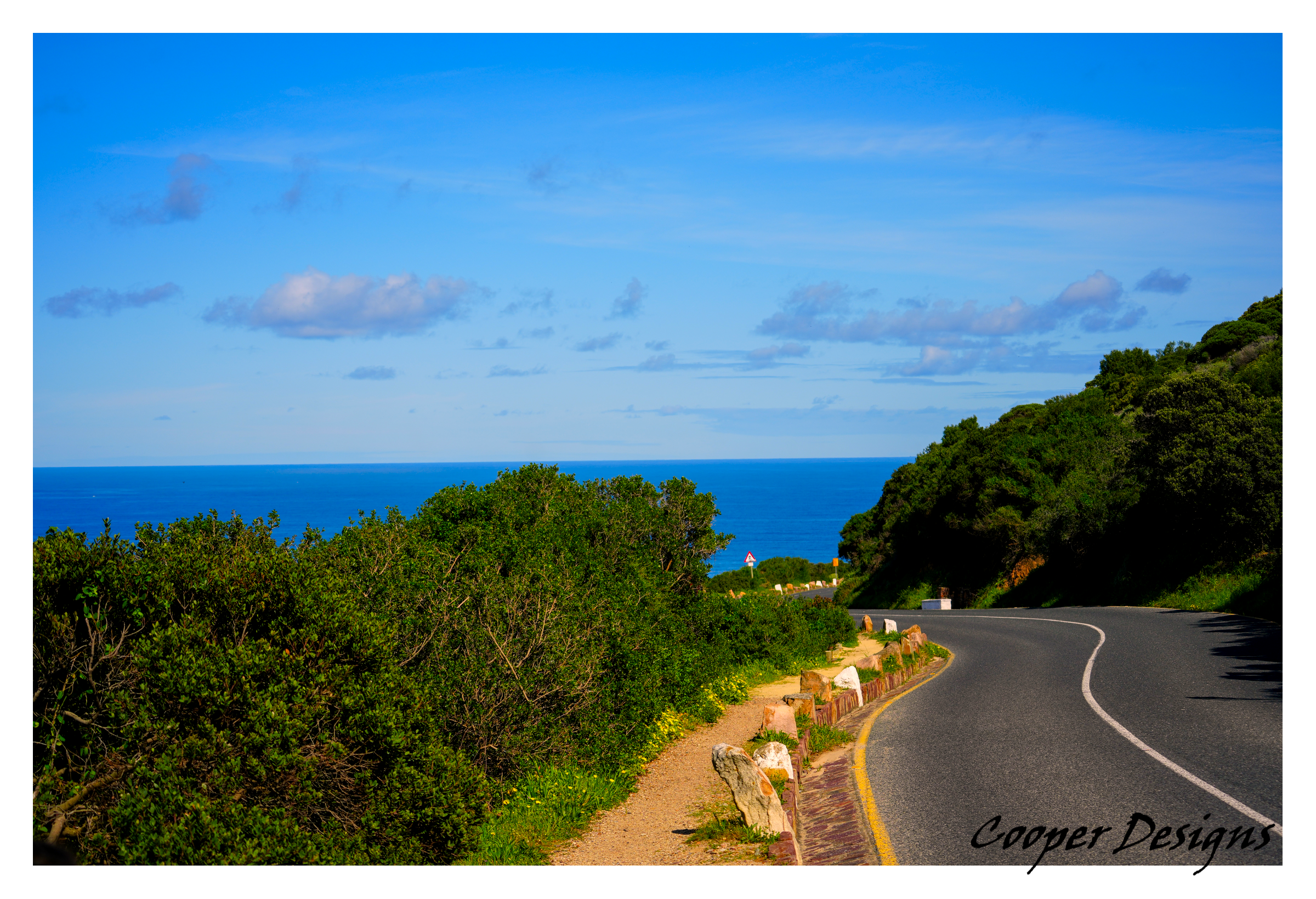 Scenic Coastal Road Print