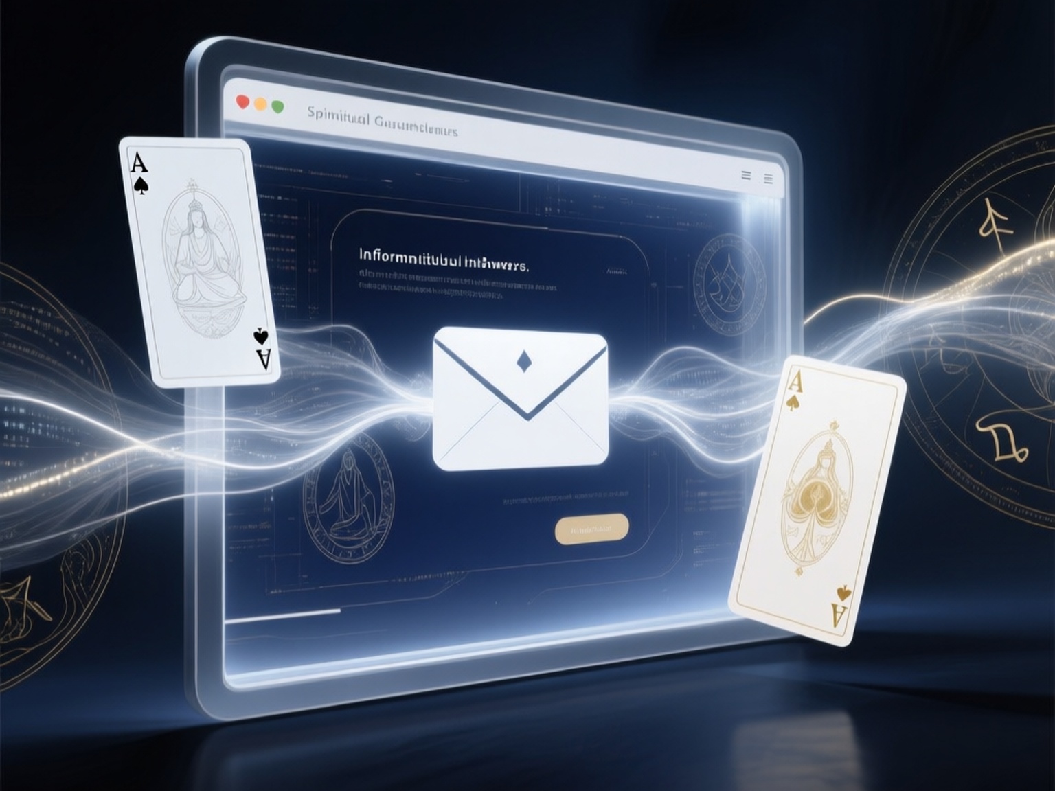 Channelled Reading Text Message