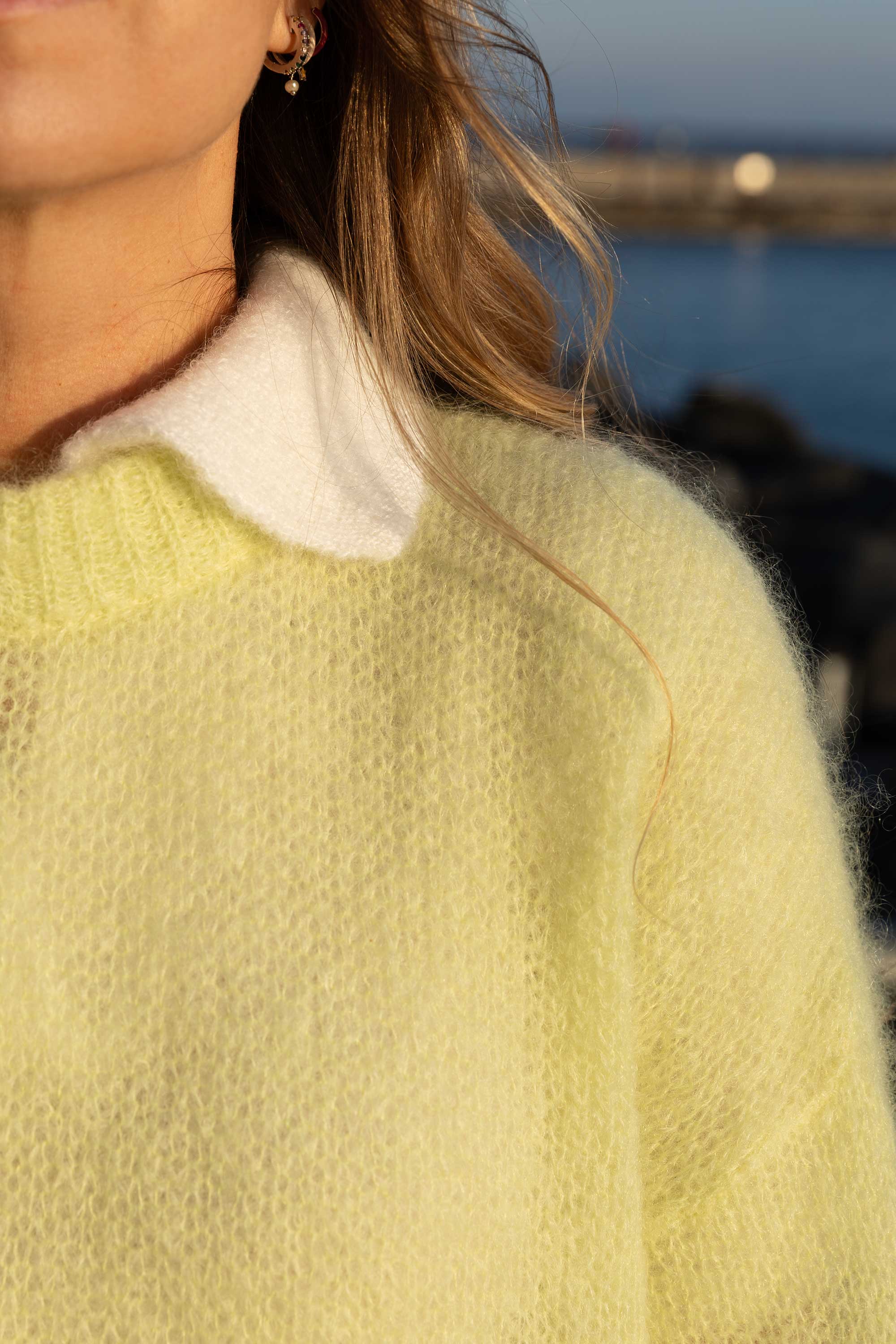 Melody Mohair Jumper Limone