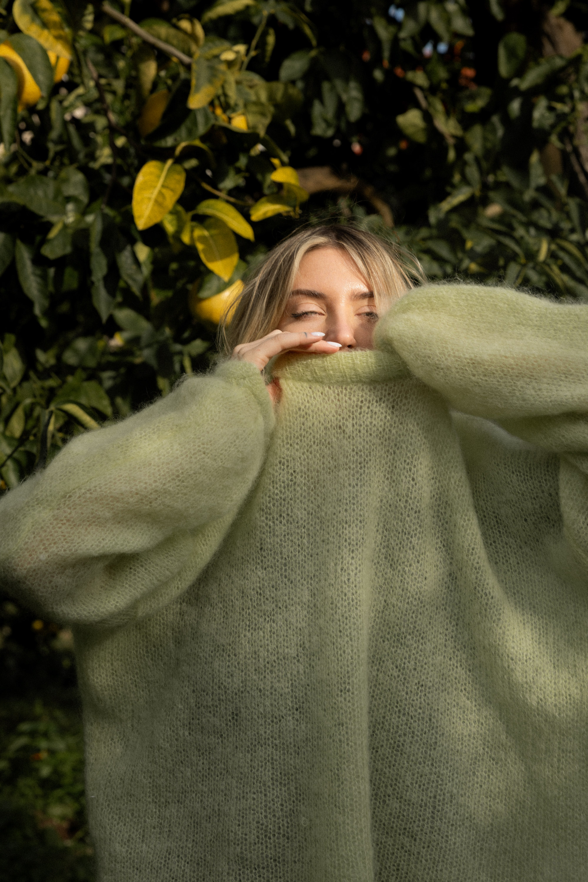 Melody Mohair Jumper Limone