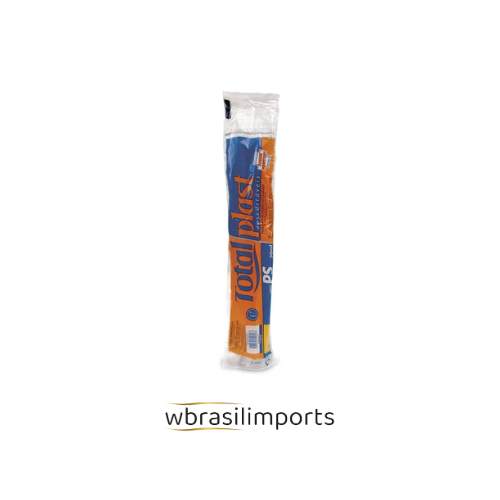 COPO DESCARTÁVEL 50ML PS TIRA C/ 100 COPOS TOTALPLAST