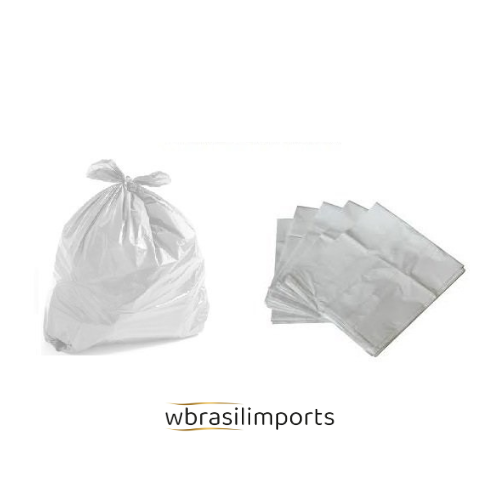 SACO DE LIXO BRANCO 20L 50x55x0,06 100 UN SOBERANO