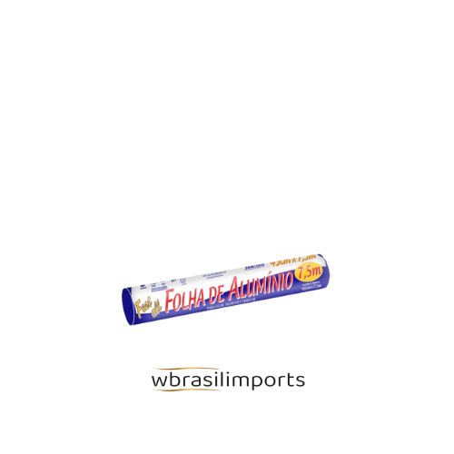 FOLHA DE ALUMÍNIO BOBINA DE 30CMx7,5M - ADESUL