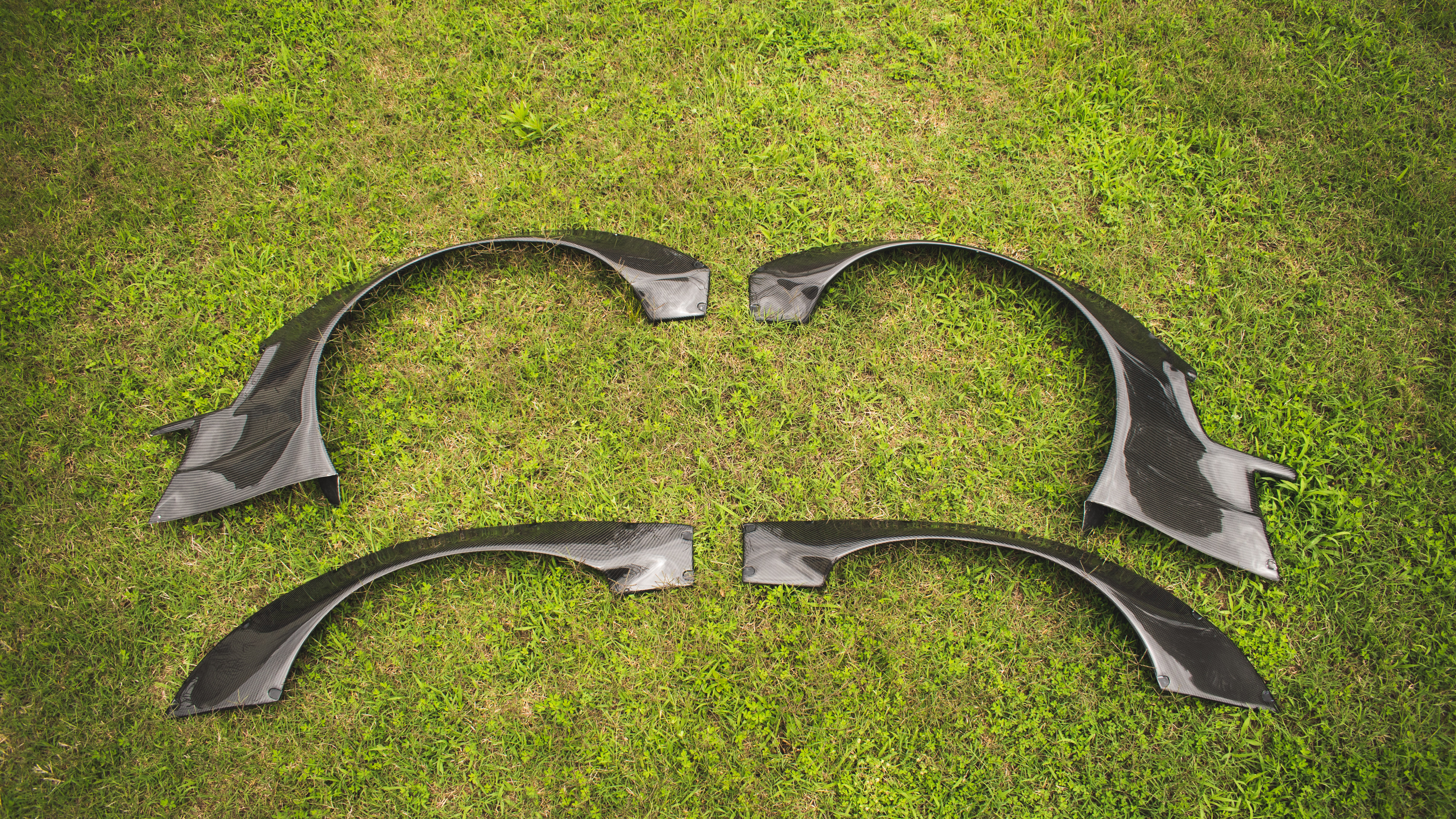 Set of Carbon Fiber Flares for SW20 (Front & Rear)