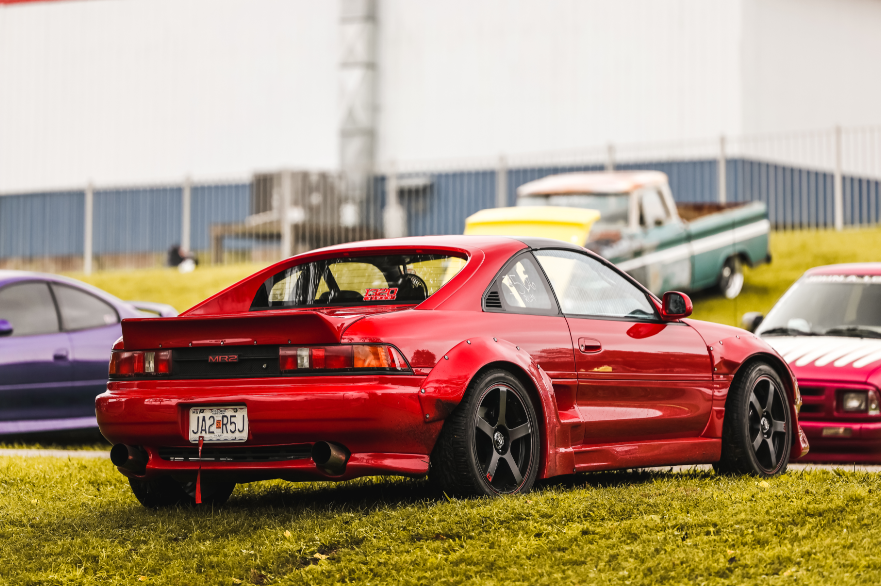 Fiberglass Ductail Rear Spoiler for SW20