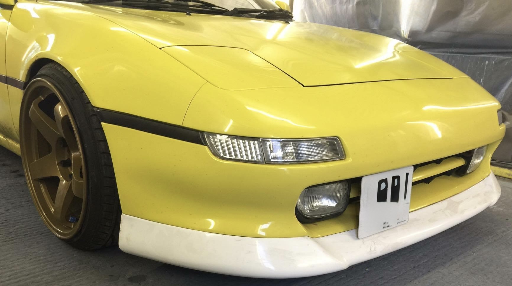 Fiberglass Greddy Style Front Lip 