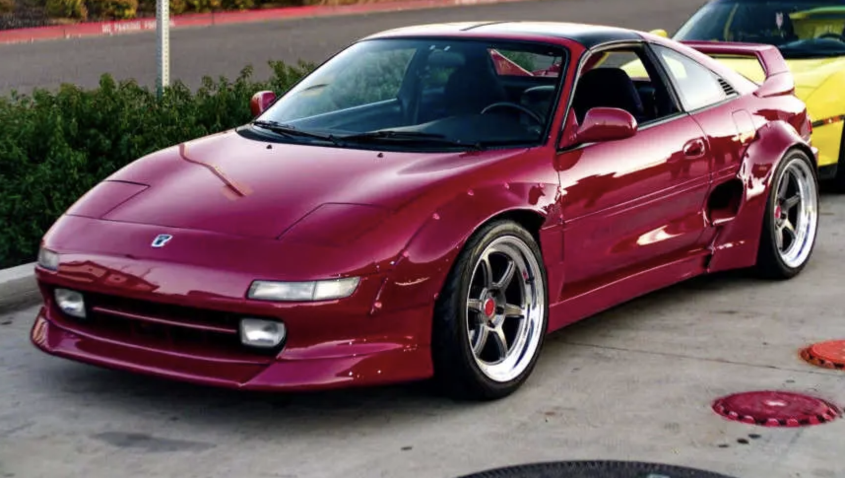 Fiberglass Greddy Style Front Lip 